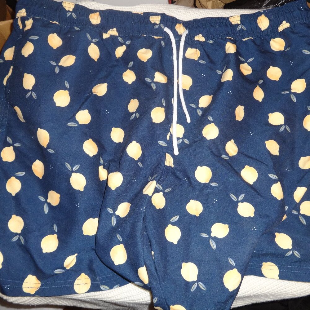 PETIT LEM MENS SWIM TRUNKS SWIMSUIT SIZE XL NWT
